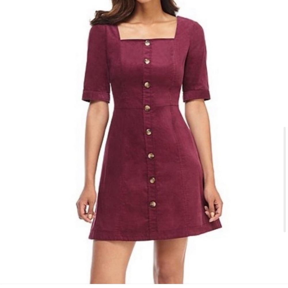Gal Meets Glam 2 Antonia Corduroy Dress